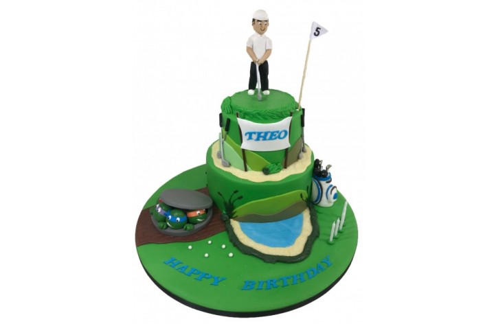 Golf Tiered Cake